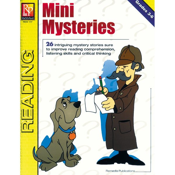 Remedia Publications Mini Mysteries Book, Grades 3-6 117
